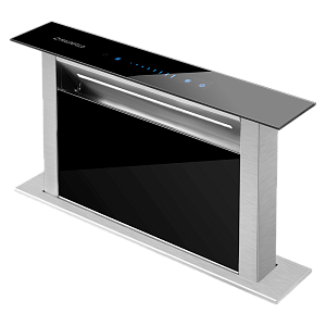 Кухонная вытяжка встраиваемая в столешницу MAUNFELD Prestige 60 RU чёрный